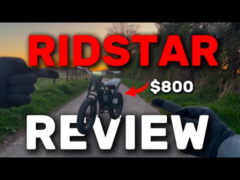 $800 Amazon E Bike Review (Ridstar Q20)