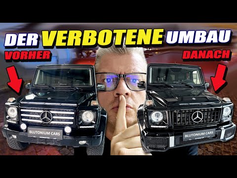 Ich verpasse der G-Klasse einen neuen Frontlook - AMG STYLING - W463 detailierter Umbau