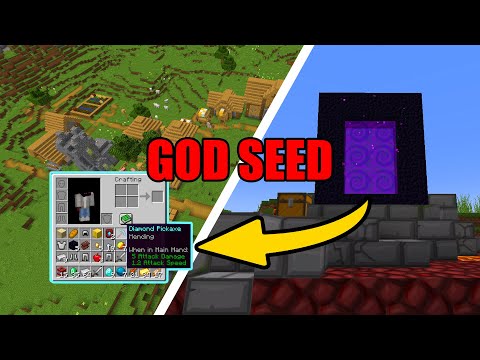 BEST OP Loot Survival/Hardcore/Speedrun Seed for Java 1.21