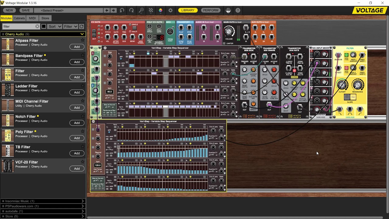 Vari-step - Variable Step Sequencer | video demo 2