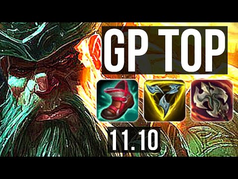 GANGPLANK vs SION (TOP) | 2.1M mastery, 700+ games, 10/3/13 | EUW Master | v11.10