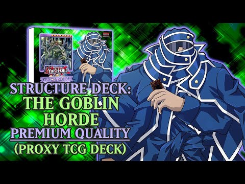 Structure Deck: Duel Giant - The Goblin Horde (Premium Quality) | Proxy/Orica Deck