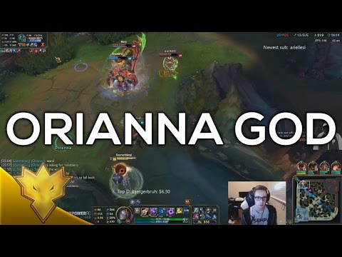 TSM Bjergsen - ORIANNA GOD - Solo Queue Highlights