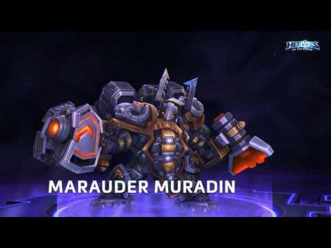 Heroes of the Storm - MARAUDER MURADIN Quotes (KR)