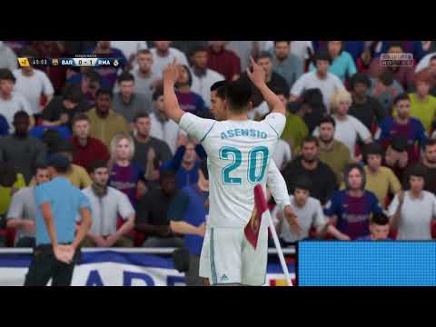 FIFA 18 ROAD TO DIVISION 1 PART 184 - BARCELONA VS REAL MADRID - FIFA 18 Online Seasons Gameplay