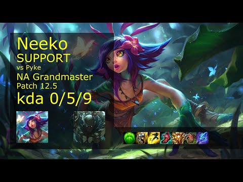 Rank 5 NA Neeko Support: Neeko vs Pyke