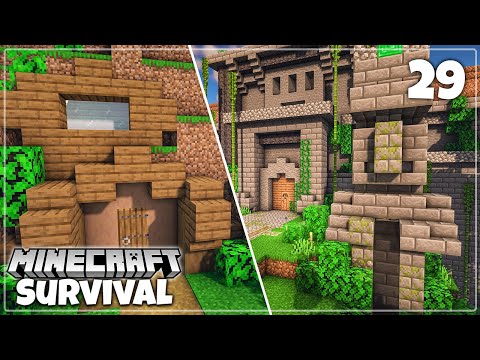 Jungle Statue & Hobbit Holes | Minecraft 1.16 Survival Let's Play
