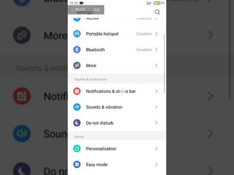 How to set display speed newtrock in meizu device