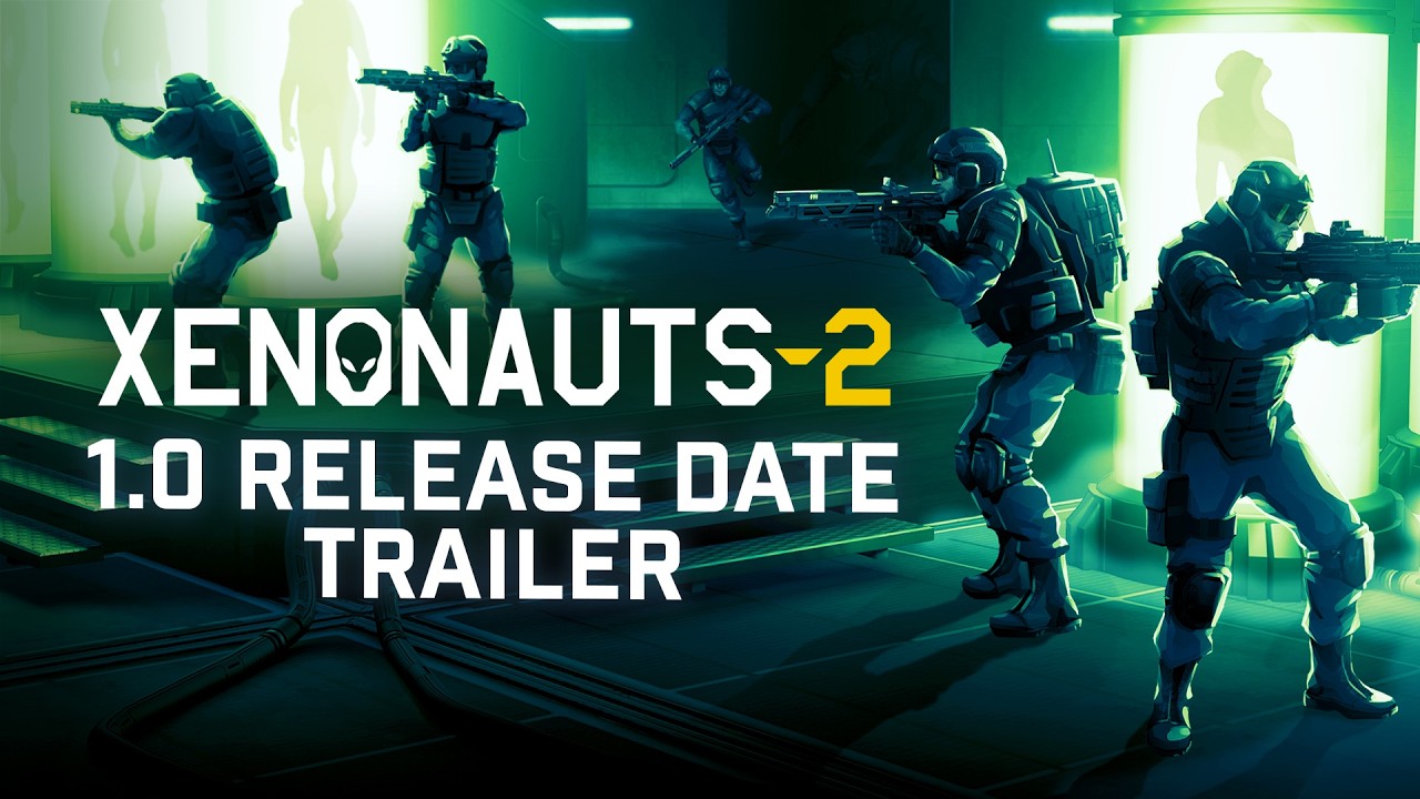 Xenonauts 2 - 1.0 Release Date Trailer | Turn-Based Tactical Alien Invasion - YouTube