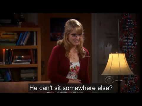 English listening with The big bang theory| '' Perhaps there's hope for you after all ''