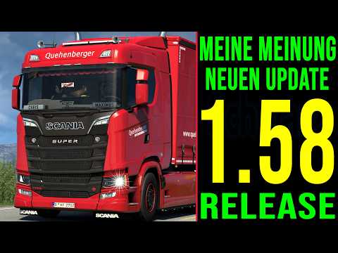 ETS2 1.58 Release - Meine Meinung zum NEUEN Update 1.58 [3130] EURO TRUCK SIMULATOR 2