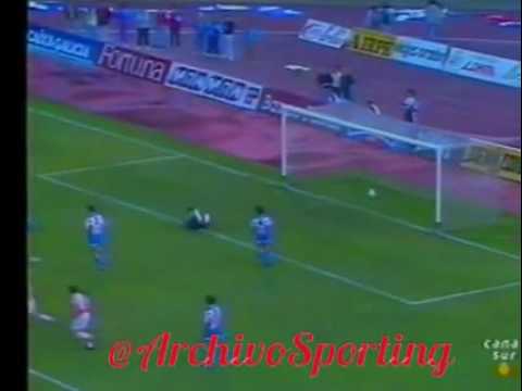 Gol de Igor Lediakhov al Deportivo de La Coruña (vuelta de las semifinales de Copa del Rey 94/95)