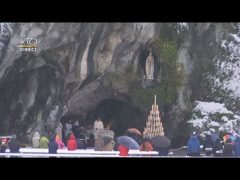 Messe de 10h à Lourdes du 10 janvier 2021