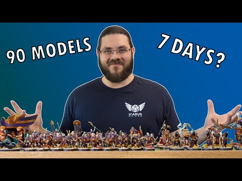 I Painted Whole Warhammer Army in 1 Week