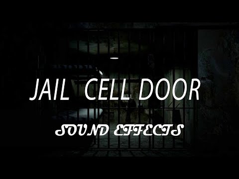 Jail cell door closing - Prison metal door - sound effects