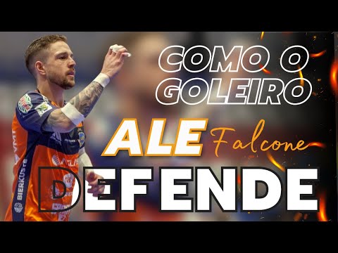Aprenda como o Goleiro Ale Falcone defende no Futsal #gk #goleiro #futsal