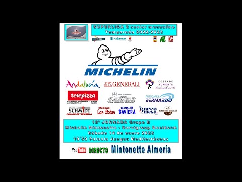 SM2, JORNADA 12. MICHELIN MINTONETTE ALMERIA - CV BENIDORM
