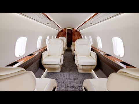 Inside the Challenger 3500: Nuage Seats & Cabin Tech Walkthrough
