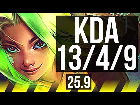 ZERI & Bard vs VAYNE & Neeko (ADC) | 13/4/9, Dominating | KR Master | 25.9