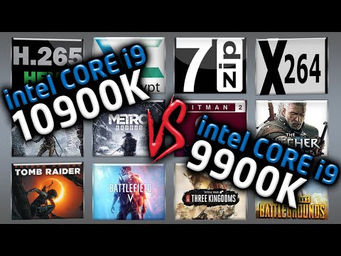 Intel i9 10900K vs Intel i9 9900K Benchmarks – 15 Tests 🔥