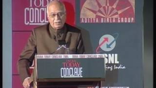 India Today Conclave: Session With L.K Advani