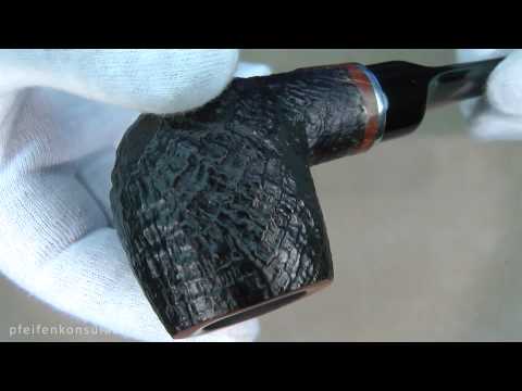 Stanwell "Fano" No.235 sandblast 9mm Filter 4148  @pipe-embassy.com