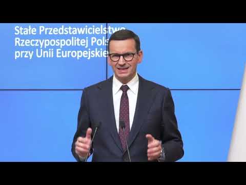 Mateusz Morawiecki: Oświadczenie po posiedzeniu Rady Europejskiej