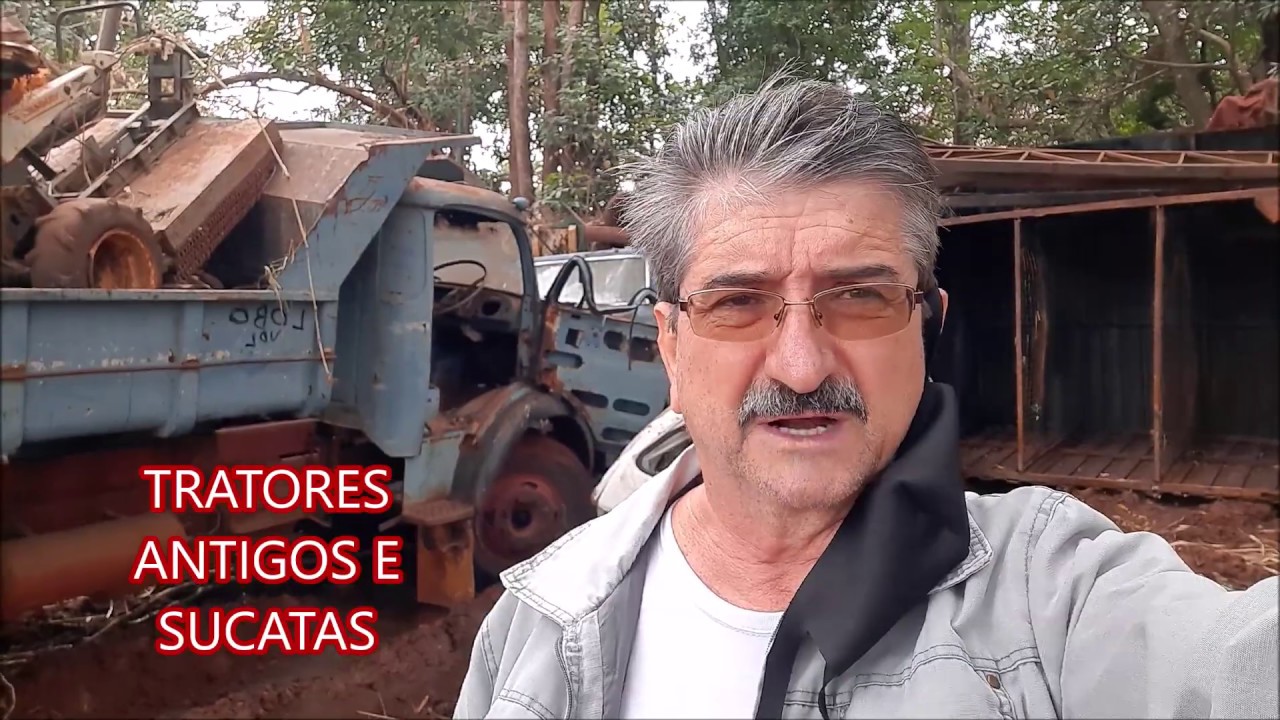 TRATORES CAMINHÕES ANTIGOS E SUCATAS