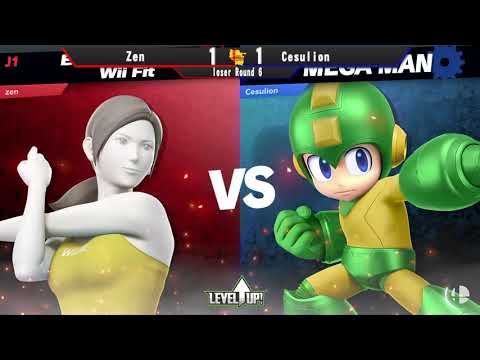 [Level Up - Opening Ultimate] LR6 - Zenryukhan (Wii Fit Trainer) vs Cesulion (Megaman, Chrom)