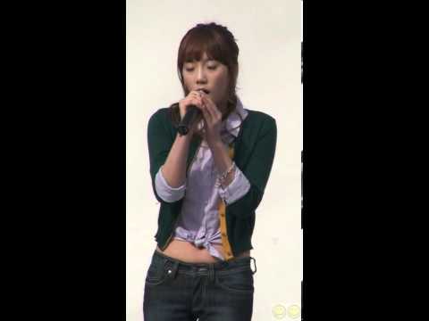 [Fancam] 090426 Taeyeon SNSD - Dear Mom