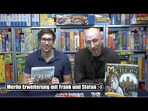 Merlin Erweiterung Arthur (Queen Games) - mit Frank von Queen Games und Stefan Feld