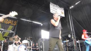 The Vandals - Live Fast, Diarrhea - Warped Tour 2016 - Phoenix, AZ - 8.4.16