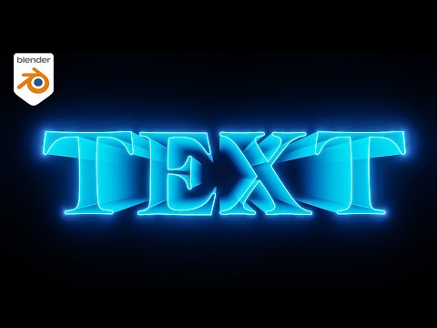 80'S STYLE TEXT ANIMATION IN EEVEE (BLENDER TUTORIAL)