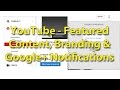 Featured Content, Branding, Google+ Notifications ...