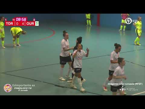 Atlético Torcal 0 — 4 Ourense Envialia FSF - Goles 5ª Jornada PRIMERA RFEF Fútbol Sala Femenino
