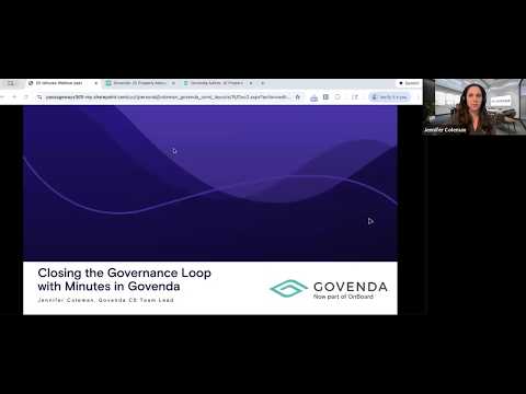Board Minutes Best Practices Webinar