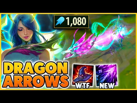 RIOT made Ashe's NEW ARROW a DRAGON (PAY TO WIN) - BunnyFuFuu | League of Legends