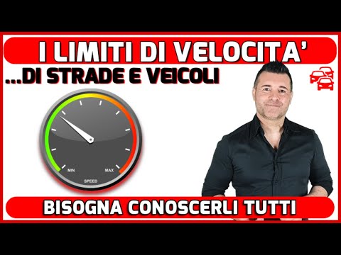 SPEED LIMITS: ROADS AND VEHICLES. TO AVOID RISK, YOU NEED TO KNOW THEM ALL.
