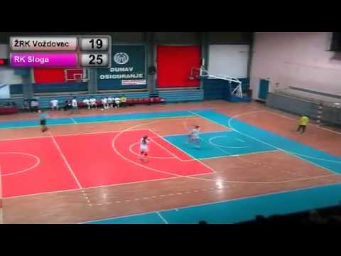 13.10.2014. ZRK Vozdovac - RK Sloga 2.poluvreme