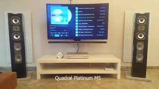 Quadral Platinum M5 vs Monitor Audio Silver RX8