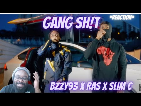 American Reacts To | RAS - Gang Shit feat. Slim C ( Clip Officiel ) *Reaction*