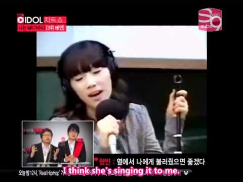 Idol Chart Show EP 04 - Taeyeon Cut [2011.05.04] (en)