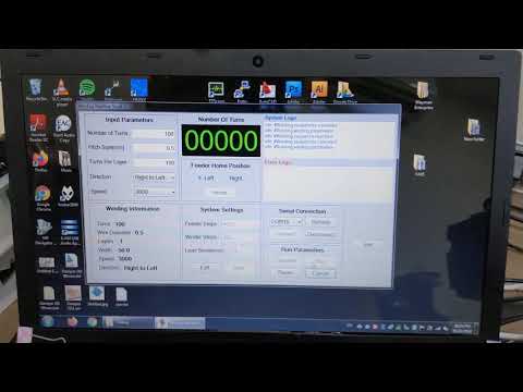 Arduino CNC Winding Machine Software Upgrade