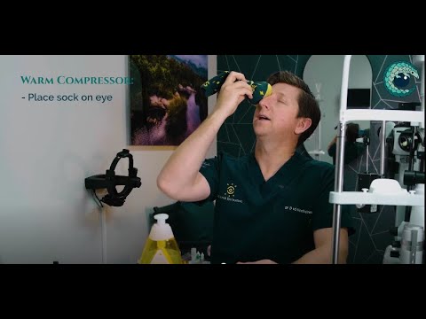 Eyelid Care at Home: Warm Compress with a Rice Sock