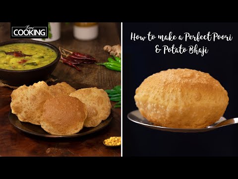 How to make a Perfect Poori | Poori Kizhangu Recipe | Tiffin Recipes for Kids | Breakfast Recipes