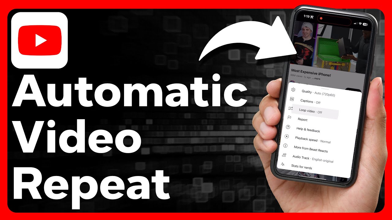 How To Repeat YouTube Videos Automatically