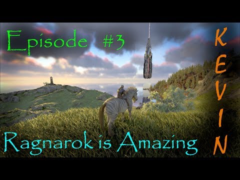 Ark Eternal /Ragnarok Episode 3 - Cementing Paste and Ptera Tame,  Beaver Dam Location