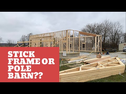 Stick Frame Build or Pole Barn - 36x48
