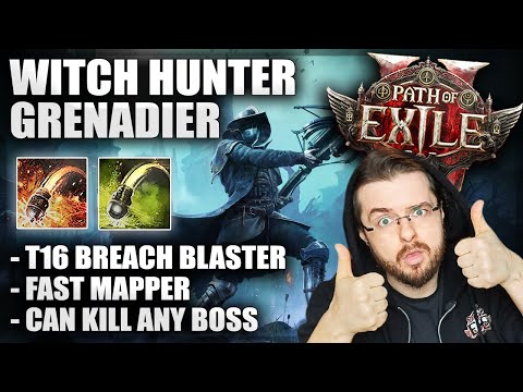 Witchhunter Grenadier Guide - Fast Map Blaster and All-Rounder Starter Build | Path of Exile 2