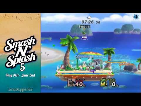 Boringman (Sonic) vs Fearless (Lucario) - Smash’N’Splash 5 Project M Top 32 Loser's Round 2